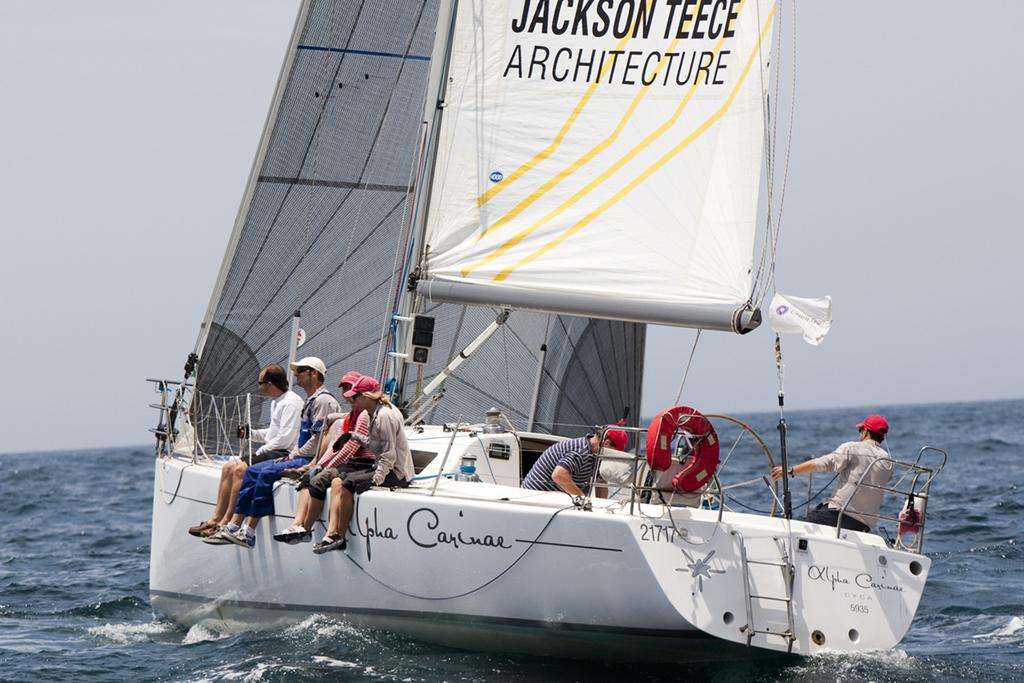 Alpha Carinae,  Morna Cup winner. © Brett Hemmings, www.sailpix.com.au